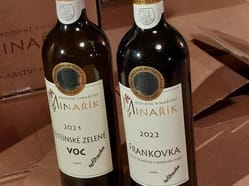 Degustace vín rodinného vinařství Minařík