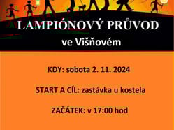 Lampionový průvod a Halloweenská párty ve Višňovém