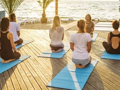 Skupinové lekce pilates ve studiu Pilates PRO