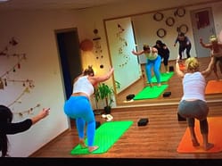 Skupinové lekce pilates ve studiu Pilates PRO