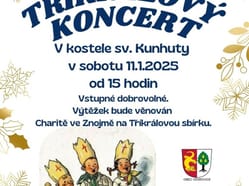 Tříkrálový koncert ve Vedrovicích