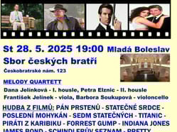 Slavné filmové melodie v Mladé Boleslavi