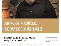 Arnošt Vašíček - Lovec záhad: beseda