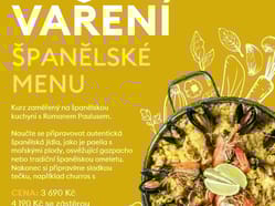 Škola vaření s Romanem Paulusem - Španělské menu
