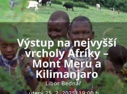 Výstup na nejvyšší vrcholy Afriky – Mont Meru a Kilimanjaro