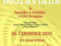 Moravians & beseda u cimbálu s CM Krepina