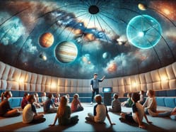 Mobilní planetárium u Vás - nezapomenutelné narozeniny