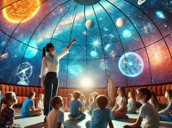 Mobilní planetárium u Vás - nezapomenutelná akce!