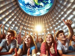 Mobilní planetárium u Vás - nezapomenutelná akce!