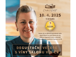 Degustační večeře s víny ze Salonu vín a národní someliérkou