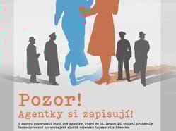 Pozor! Agentky si zapisují!