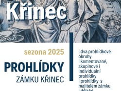 ZÁMEK KŘINEC | komentovaná prohlídka