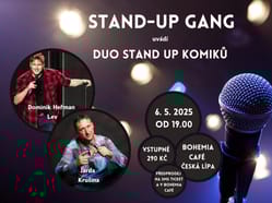 Stand up gang Dominik Heřman Lev a Jarda Krušina