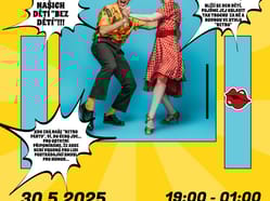 Retro taneční party na jízdárně