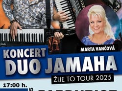 Koncert DUO JAMAHA Pardubice - hosť Marta Vančová