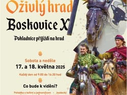 Oživlý hrad Boskovice X.