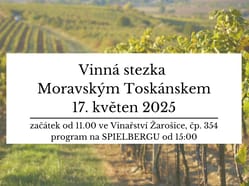 Vinná stezka Moravským Toskánskem