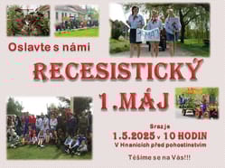 Recesistický 1. máj v Hnanicích