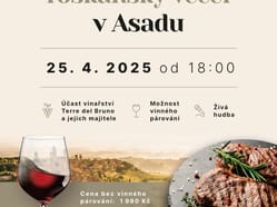 Toskánský večer v Asadu