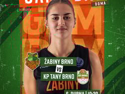 VIP semifinále ŽBL: Žabiny Brno - KP Brno