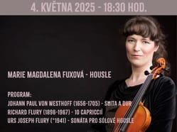 Koncert Marie Magdalena Fuxová - housle sólo