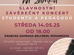 Klasická hudba na zámku - Slavnostní závěrečný koncert