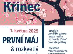 ZÁMEK KŘINEC | prvomájové prohlídky