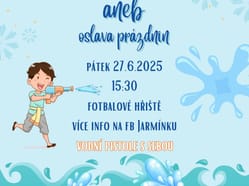 Vodní bitva aneb oslava prázdnin