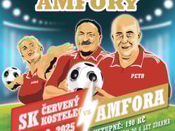 Benefiční fotbalové utkání Amfory
