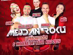 Mejdan roku v Prachaticích s moderátory Rádia Kiss 2026