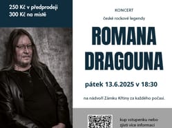 Koncert české rockové legendy Romana Dragouna