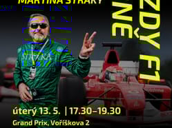 Hvězdy F1 v Brně - talkshow Martina Straky