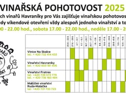 Vinařská pohotovost Havraníky