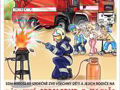 Zábavné odpoledne s hasiči v Miroslavi