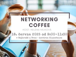 Networking coffee Rajhrad / host Helena Hájková