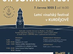 St. Johann Fest - Zahradní vinařská slavnost za Radnicí v Kurdějově