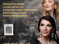 Novoroční koncert Noema Erba a Andrea Kalivodová