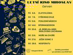 Letní kino Miroslav