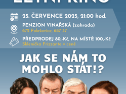 Letní kino ve Vinařství Vaďura Polešovice
