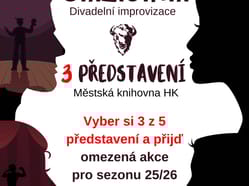 B.I.Z.O.N.I. - předplatné na 3 vstupy 2025/26