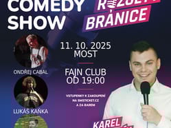 Stand-up Comedy Show ROZJETÝ BRÁNICE v Mostě
