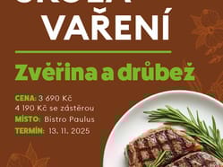 Škola vaření s Romanem Paulusem - Zvěřina a drůbež