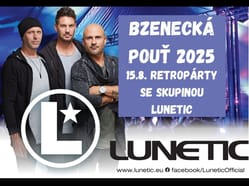 Retropárty s koncertem skupiny Lunetic