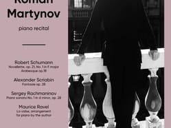 Roman Martynov piano recital