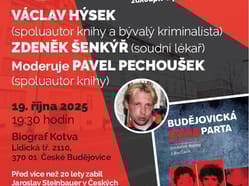 Talkshow ke knize Budějovická mordparta