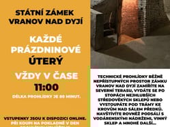 Od sklepa po půdu Vranovského zámku