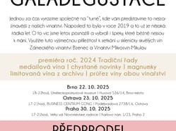 Galadegustace Vinařství Mikrosvín Mikulov a Zámeckého vinařství Bzenec - Ostrava