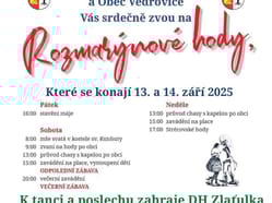 Rozmarýnové hody ve Vedrovicích