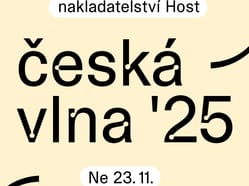 Česká vlna ’25 — literární festival nakladatelství Host