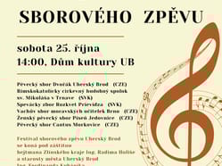 Festival sborového zpěvu Uherský Brod